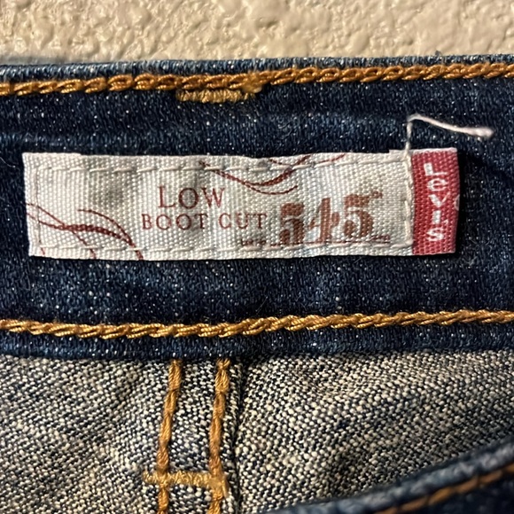 Levi’s 545 low boot cut women’s jeans - Picture 4 of 7
